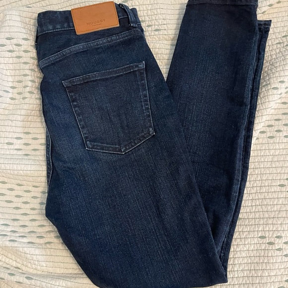 Moussy Vintage Rebirth High-Rise Skinny Dark Jeans, 29 - Picture 7 of 9